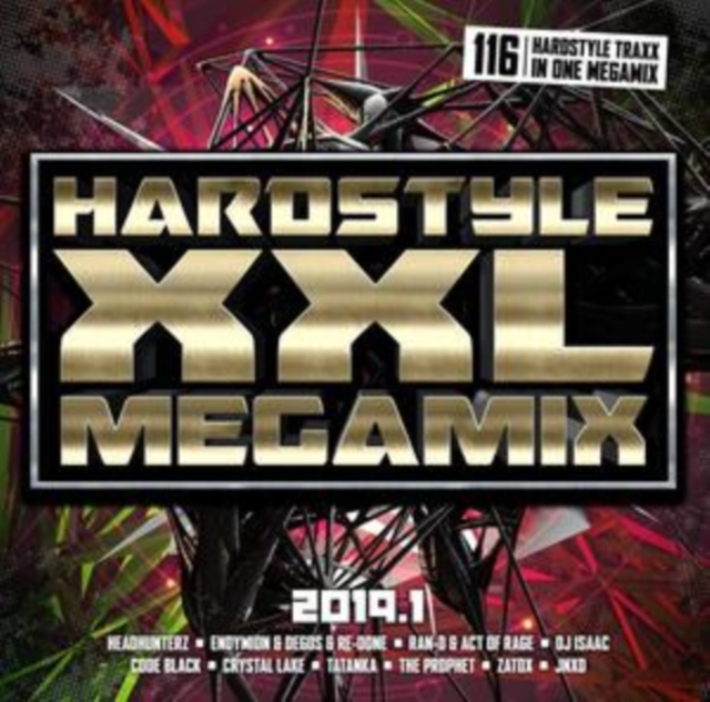 Various Artists - Hardstyle XXL Megamix 2019 CD / Album